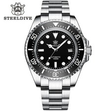 Steeldive SD1964 Black Dial
