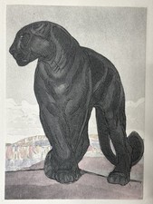 PAUL JOUVE GRAVURE ANIMALIERE