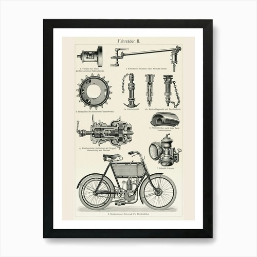 Stampa artistica biciclette