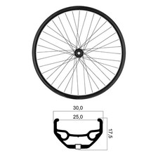 ruota anteriore 29 x 25mm mtb