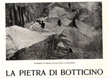ARTICOLO 1925 CAVE PIETRA DI BOTTICINO REZZATO BRESCIA VIRLE PAITONE G.NICODEMI