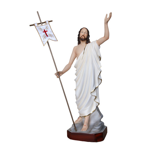 Statua gesù risorto in - di,