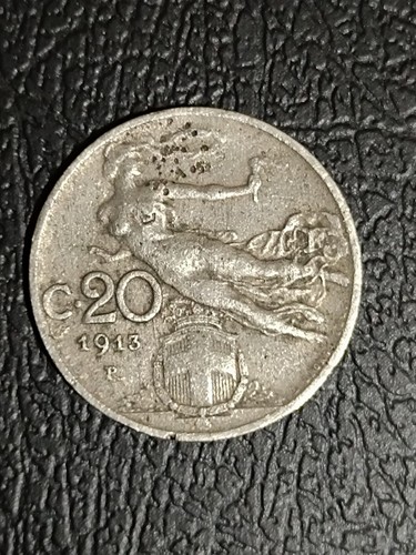 Moneta italia regno 20 - regno,