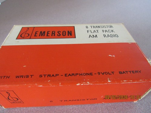 Radio epoca emerson 8 - radio,