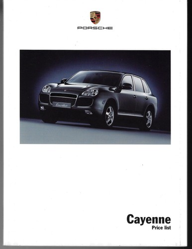 Porsche cayenne specifiche - porsche,