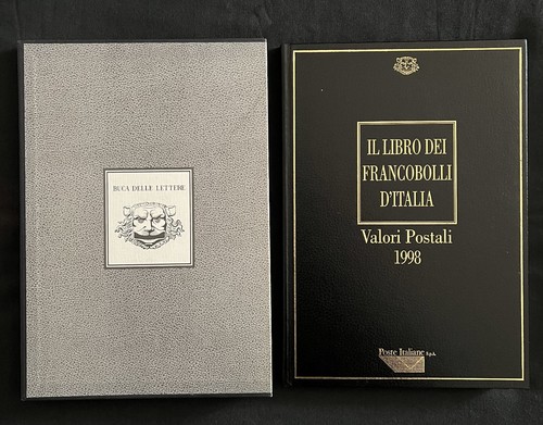 Libro francobolli italia 1998 - libro,