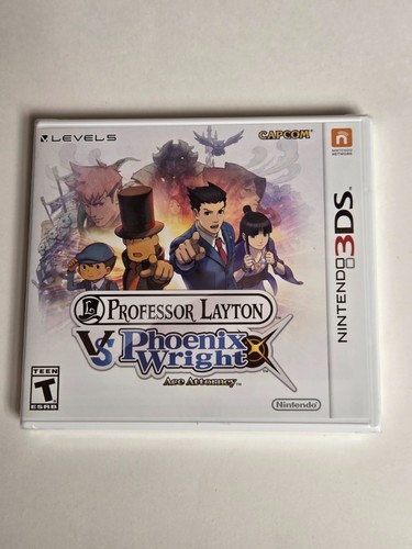 3ds professor layton - layton, vs