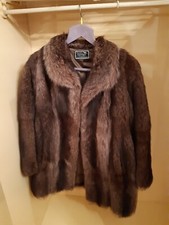 Pelliccia di marmotta canadese - pelle intera - Franca Marchisio