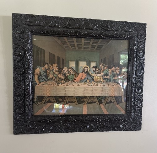 Grande quadro con - , cornice