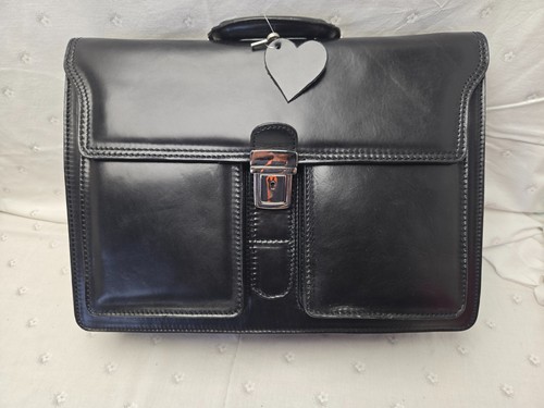 Borsa pelle uomo - in,