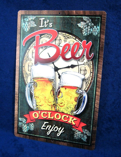 Beer clock insegna - it's,