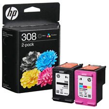 Cartuccia HP 308 inchiostro nero e colore originale