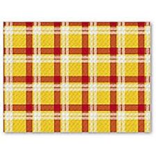 2500 Tovagliette verde scozzese  30x40 sottopiatto carta monouso