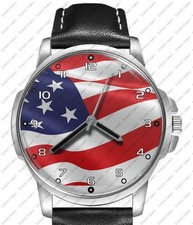 Americana Bandiera USA Unico Stile Orologio da Polso