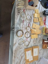 Vintage Zuckerman Clavicembalo articoli di riparazione 1 corda ponte perni feltro jack vite