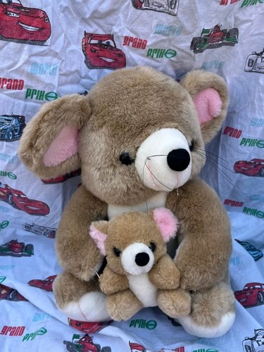 Peluche coppia topolini con - peluche,