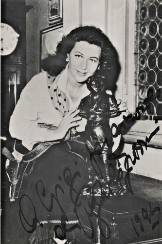 Autografo gigliola frazzoni - autografo,