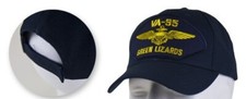 Cappello blu con - blu, visiera