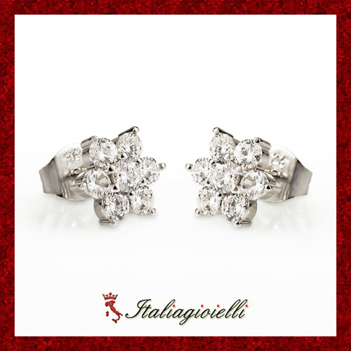Eleganti orecchini fiore - eleganti,