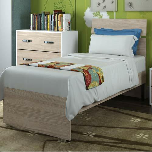 Letto legno una piazza - una,