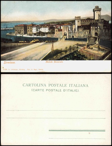 Cartolina sirmione veduta - cartolina,
