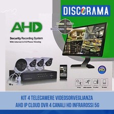 KIT 4 TELECAMERE