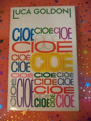 Book libro cioe luca - luca, goldoni