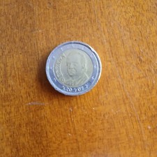 MONETA DA 2 DUE EURO RARA ESPANA 2002 SPAGNA RE JUAN CARLOS REALE MONARCHIA