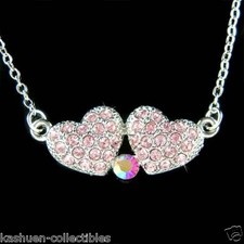 2 Cuore Rosa IN Swarovski