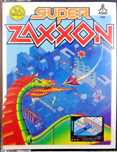 Atari super zaxxon - --,