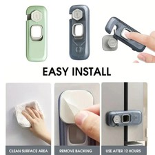 1-20X Serratura per Bambini Frigorifero, Congelatore, Armadio Cattura Serratura di Sicurezza per Bambini Porta Cassaforte