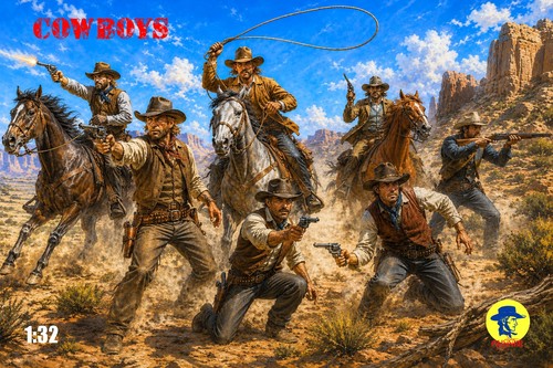 Cowboys soldatini gunner - soldatini,