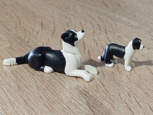 Playmobil figure border - playmobil, collie