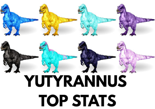 Yutyrannus top stats - top, arca