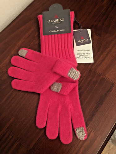 Guanti donna cashmere nuovi - in,