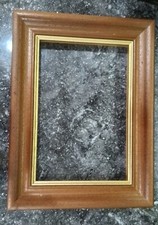 Cornice di legno noce misura interna cm.20x30