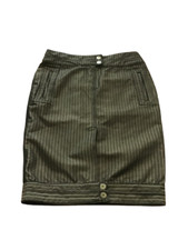 EXTE ITTIERRE Gonna da donna ufficio Casual Midi Cotone Tasconi Spacco Size 40