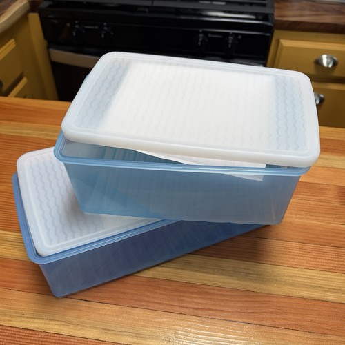 Blue tupperware fridgesmart - tupperware,