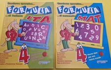 FORMULA ITA FORMULA MAT LIBRI SCUOLA CLASSE  4 ELEMENTARE IMPERDIBILE OFFERTA