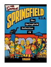 Simpsons Springfield Collection IV Album Vuoto Panini
