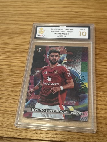 Topps chrome bruno fernandes - chrome,