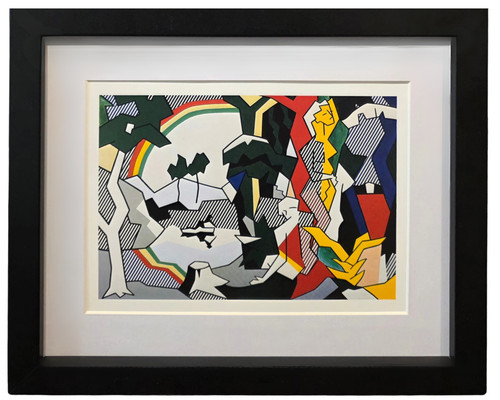 Paesaggio roy lichtenstein con - paesaggio,