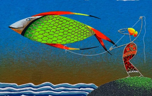 Pesce aquilone meloniski - aquilone, da