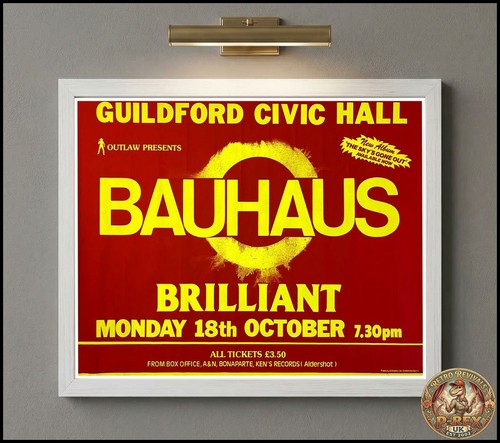 Poster bauhaus 1982 - 1982, repro
