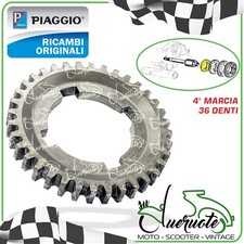 INGRANAGGIO CAMBIO ALBERO QUARTA MARCIA 36 PER VESPA PX T5 COSA 125 150 PIAGGIO