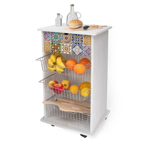 Carrello cucina portafrutta