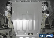 Piastra pattino motore + cambio premium per Volkswagen Crafter 4 mm alluminio (2017- MY)