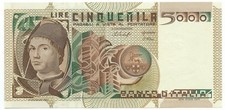5000 LIRE RITRATTO D'UOMO