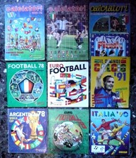 10 album figurine CALCIO Panini 4 COMPLETI 77 Euro Football ARGENTINA 78 France