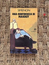 UNA CONFIDENZA DI MAIGRET Georges Simenon Prima Ed. Oscar Mondadori 1982